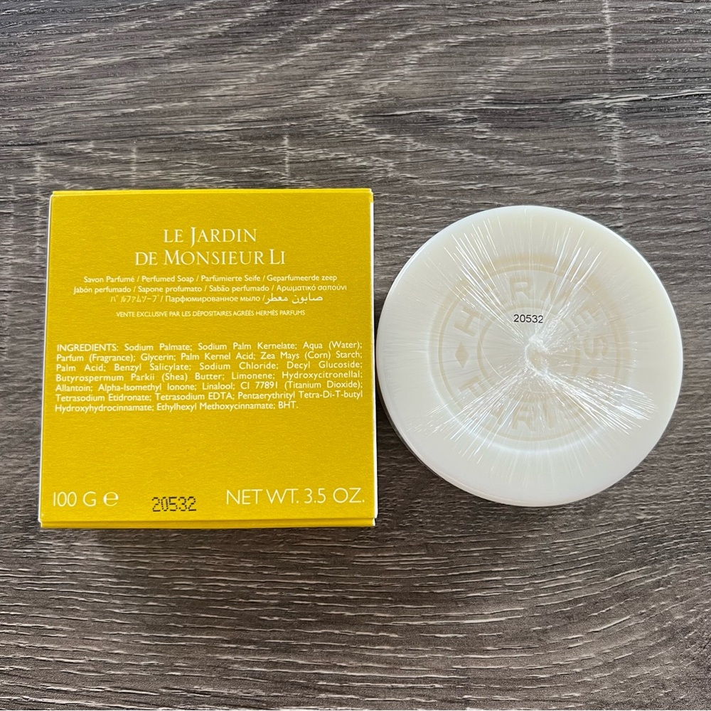Hermès Le Jardin De Monsieur Li Soap 100g - Picture 2 of 2